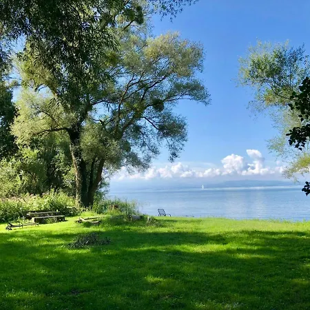 Ferien-Apartment Silberweide Mit Privatstrand Friedrichshafen Exterior photo